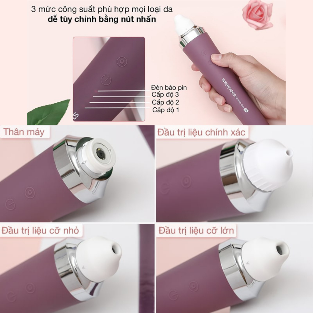 Máy soi da hút mụn tích hợp cam Rio Beauty DRMC