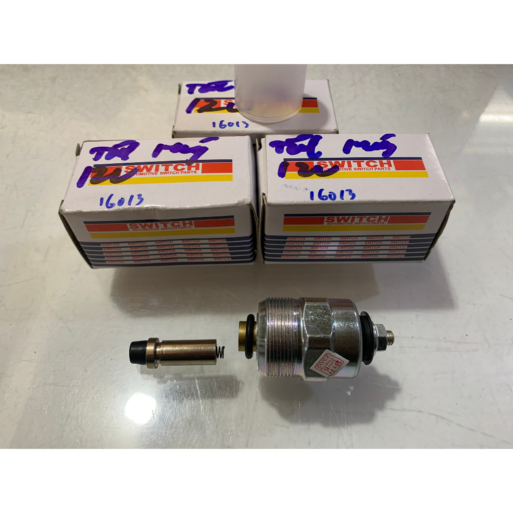 Cảm Biến SOLENOID, Van tắt máy, van đóng mở cửa dầu bơm cao áp 12V-24V Xe HYUNDAI, KIA, ISUZU, HINO, MITSUBISHI,...