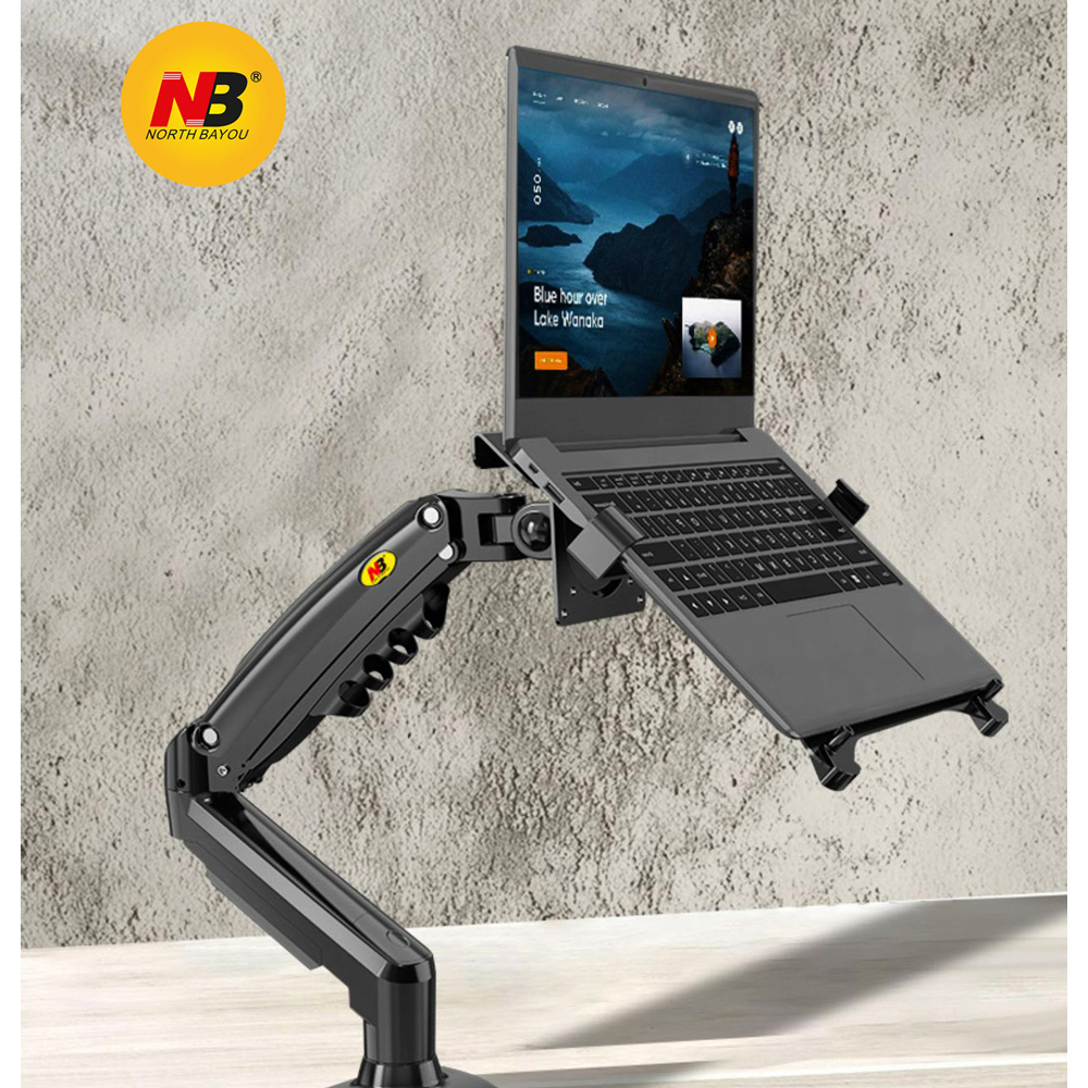 Combo tay treo màn hình kèm kẹp laptop NB F80+FP2