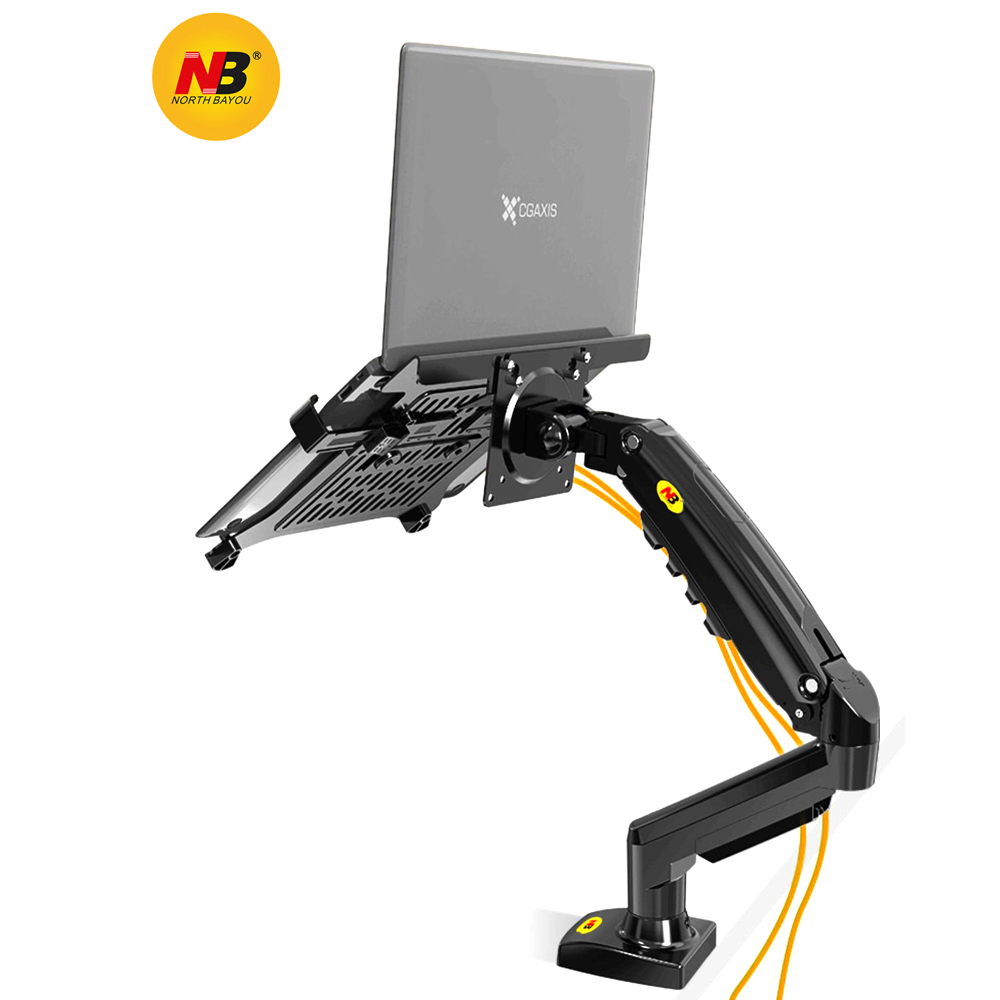 Combo tay treo màn hình kèm kẹp laptop NB F80+FP2