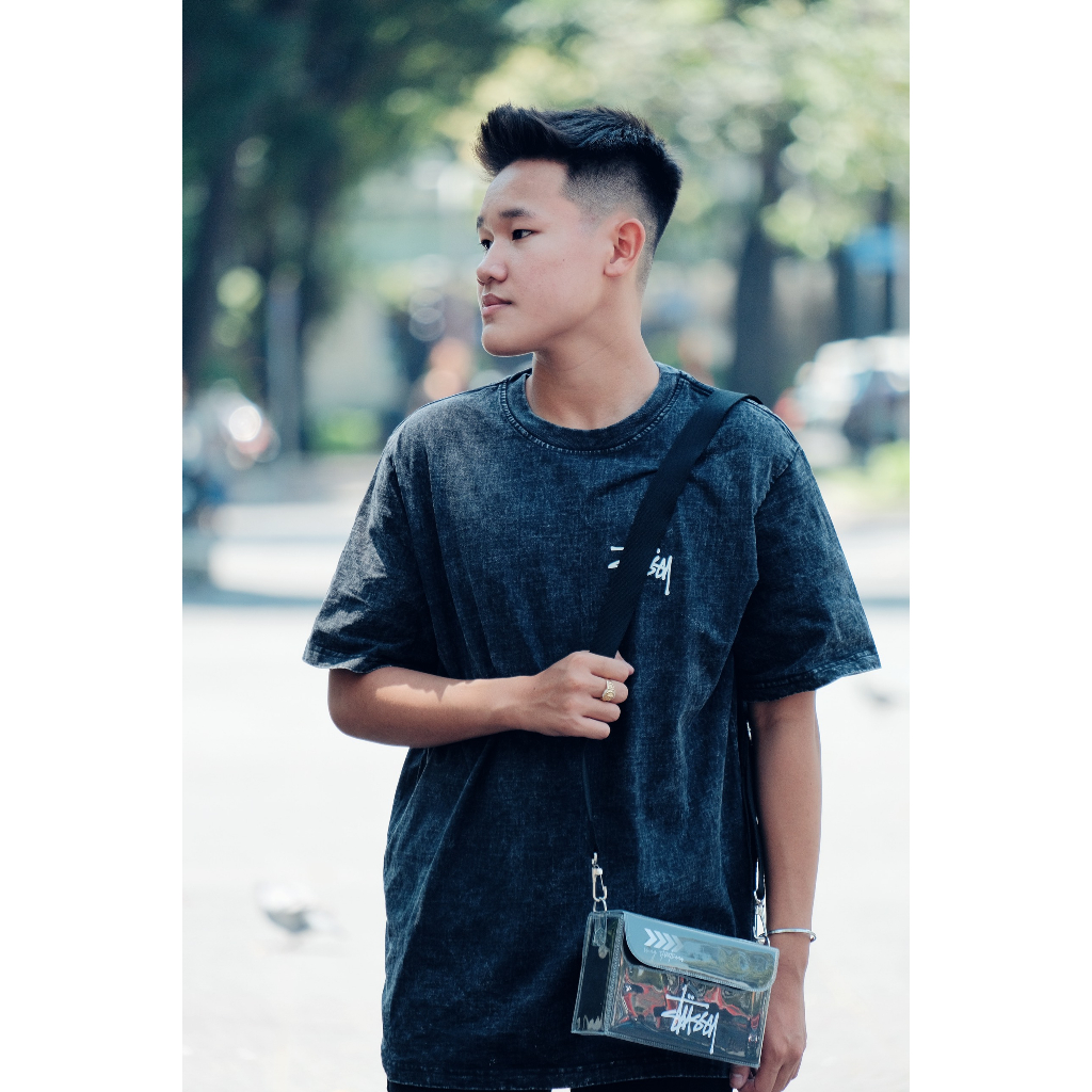 Combo áo và túi Custom tussy