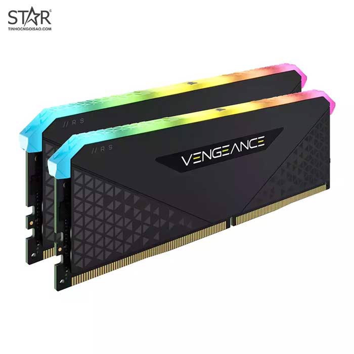 Ram DDR4 Corsair 16GB 3200Mhz Vengeance RGB RS  CMG16X4M2E3200C16