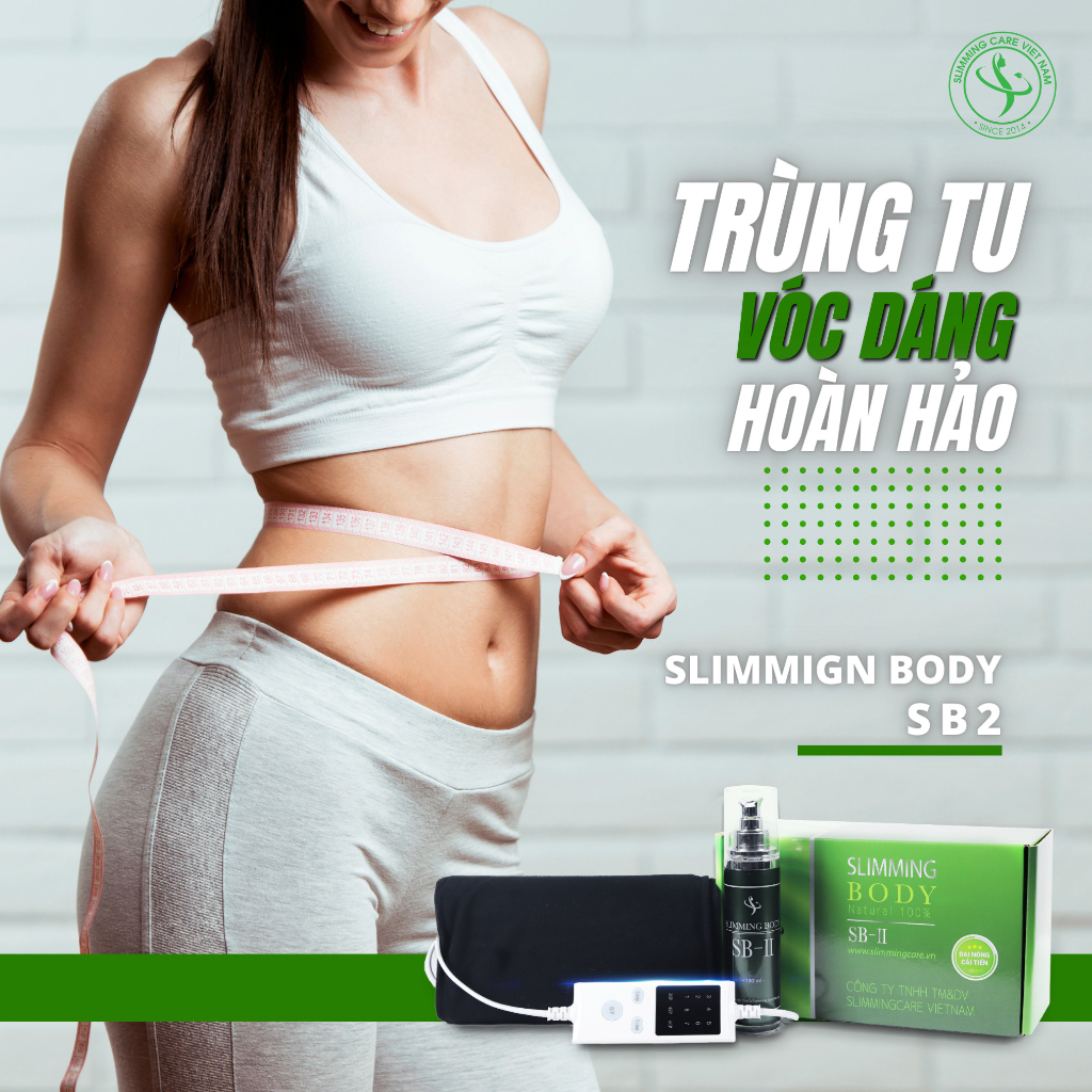 Bộ đai ủ nóng Slimming Body cải tiến đánh tan mỡ săn chắc da