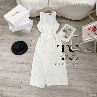 Đầm Không Tay Xẻ Tà TODAY STYLE D3893 Sang Trọng