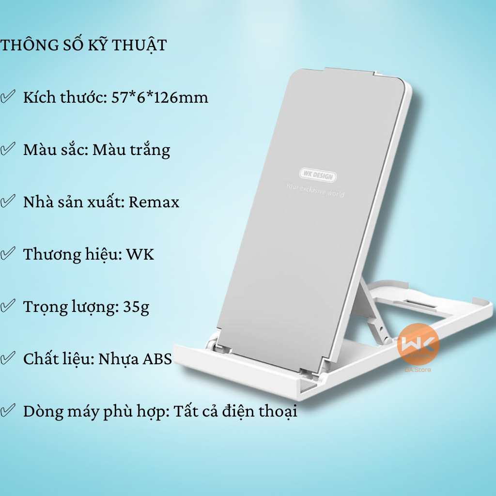 Giá đỡ dành cho điện thoại WEKOME WA-S35 thiết kế tiện lợi, kiểu dáng sang trọng | BigBuy360 - bigbuy360.vn
