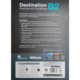 Sách - Destination B2 : Grammar & Vocabulary (tái bản 2023)