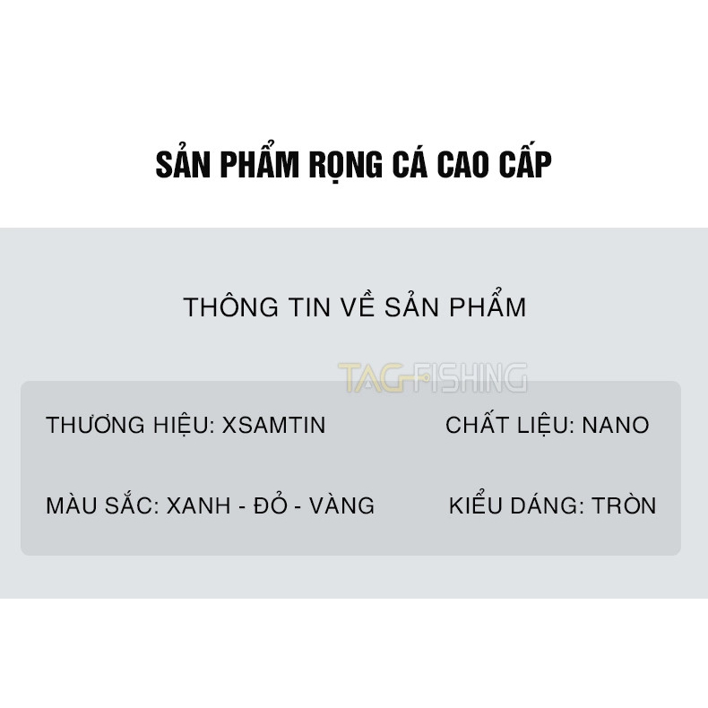 Rọng Cá Xsamtin Tròn mẫu 2023