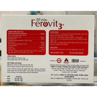 Sắt Ferovit 3+