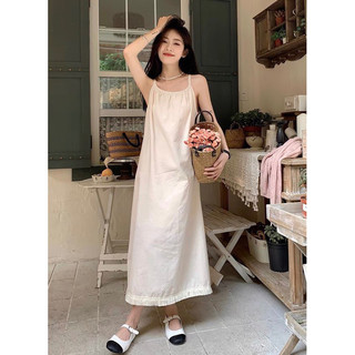 Đầm yếm đi biển, váy 2 dây các màu pastel xinh xắn hàng 2 lớp -SinNa