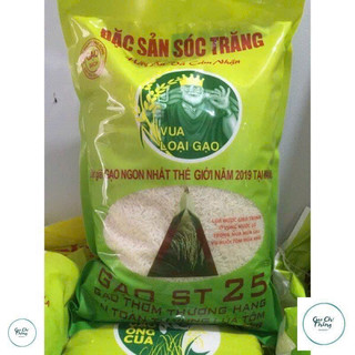 Gạo st25 túi 5kg gạo thơm thượng hạng hàng cao cấp
