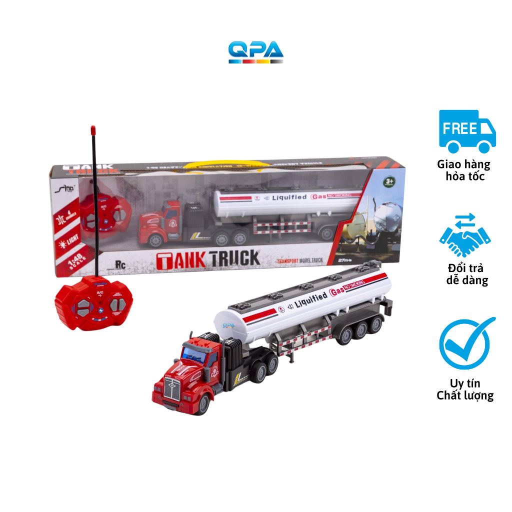 Xe container xăng dầu điều khiển 200-3