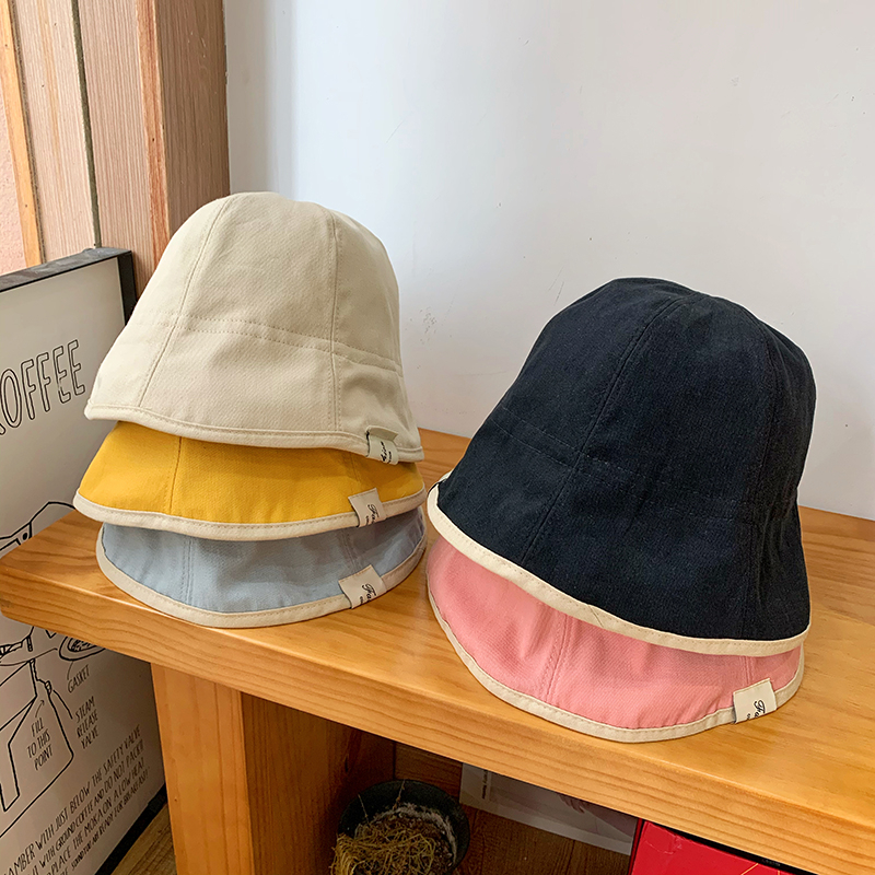 KW® Mũ bucket trơn vành cụp đơn giản phong cách unisex dành cho nam nữ
