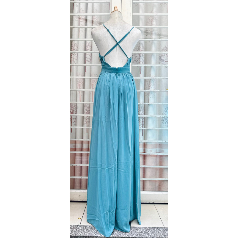 Đầm maxi OneTheLand voan chiffon sexy