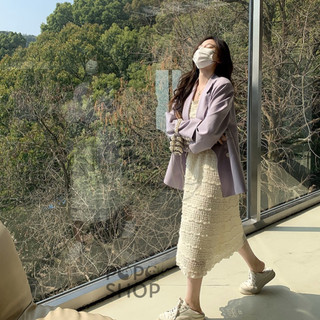 Váy maxi không tay 2 màu basic vải xốp siêu xinh