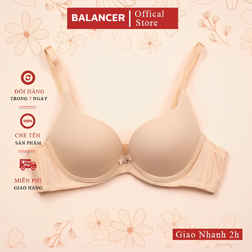 Áo Lót Su BALANCER Chéo Có Gọng Siêu Nâng Đẩy Mát Lạnh BLC6001