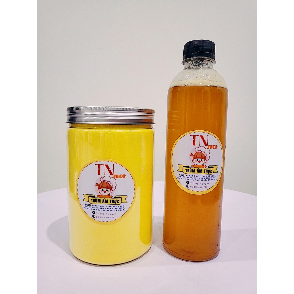 TINH BỘT NGHỆ & MẬT ONG RỪNG