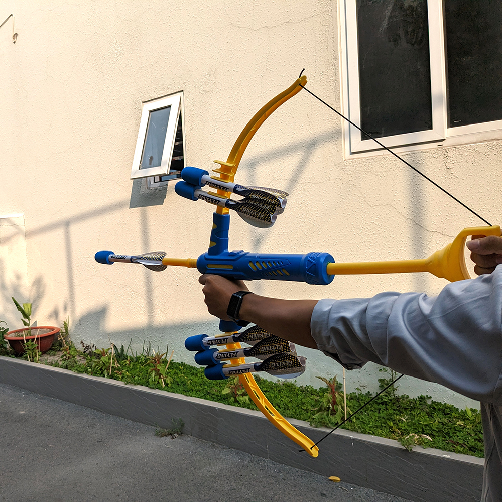 Đồ chơi bắn cung UL485 mô hình tên lửa