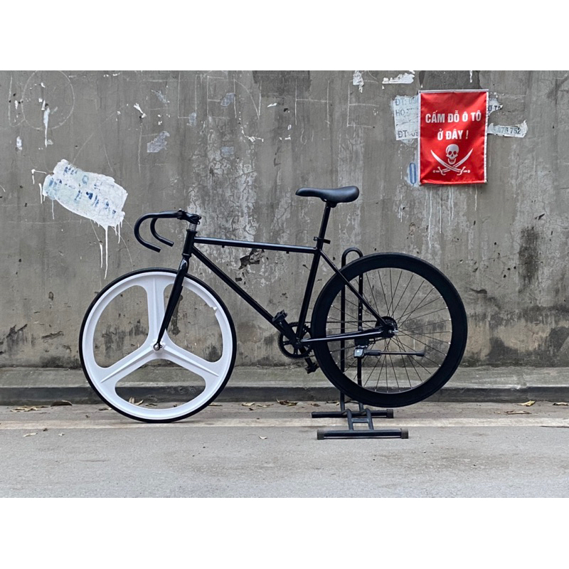 Xe đạp tay cong Fixed Gear - 2023
