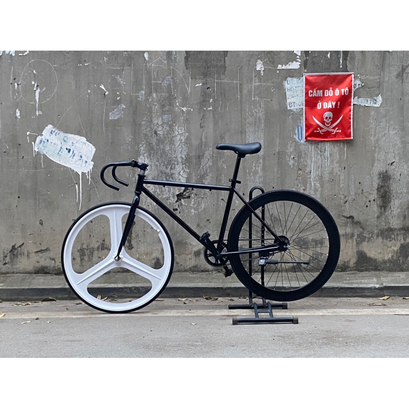 Xe đạp tay cong Fixed Gear - 2023