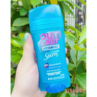 Lăn khử mùi Secret Out Last Advanced 48h invisible solid 73g
