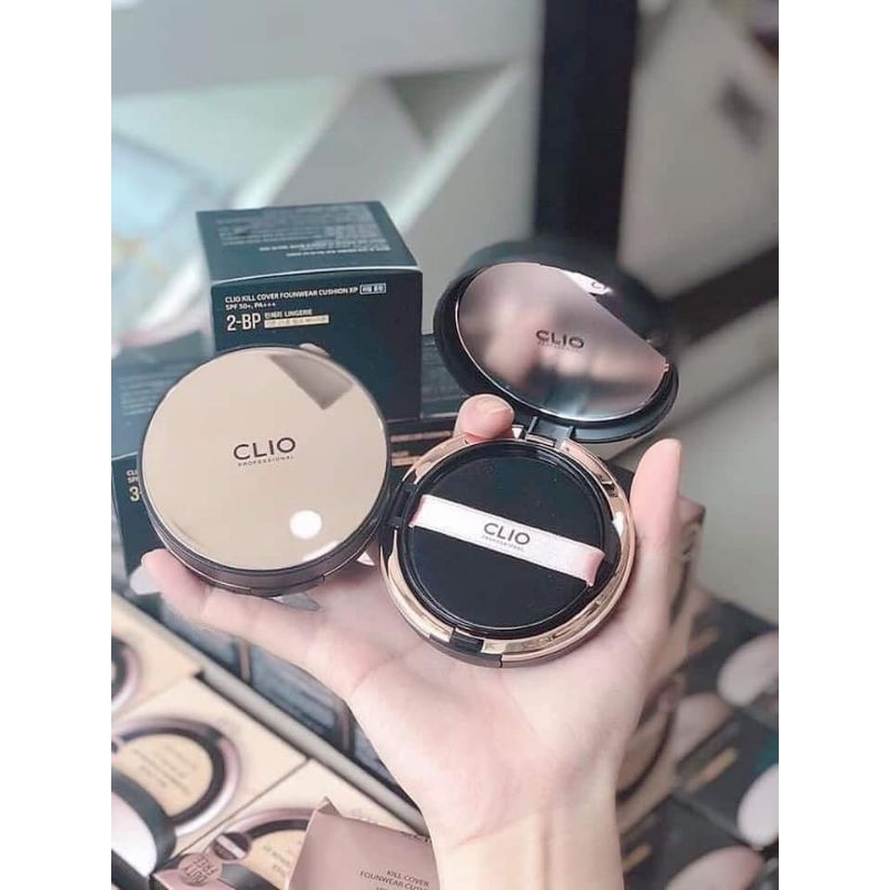 Phấn Cushion Clio Kill Cover Founwear XP 1 hộp tặng kèm 1 lõi
