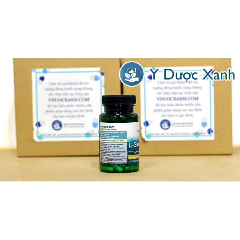 SWANSON L-GLUTATHIONE, 100 viên, Hỗ trợ chống oxy hóa cho người lớn