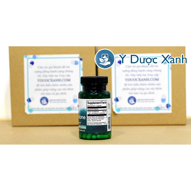 SWANSON L-GLUTATHIONE, 100 viên, Hỗ trợ chống oxy hóa cho người lớn