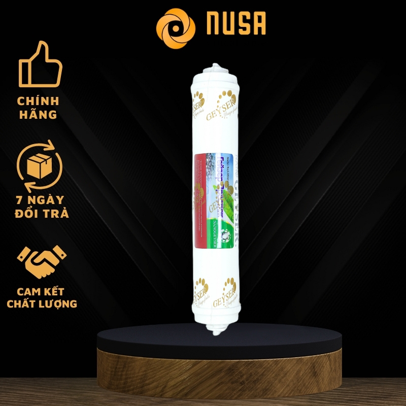 Lõi lọc nước MAIFAN Nano Geyser - Hàng chính hãng Lỗi 1 đổi 1, Lõi số 6 máy lọc nước , Lõi thay thế từ đá tự nhiên