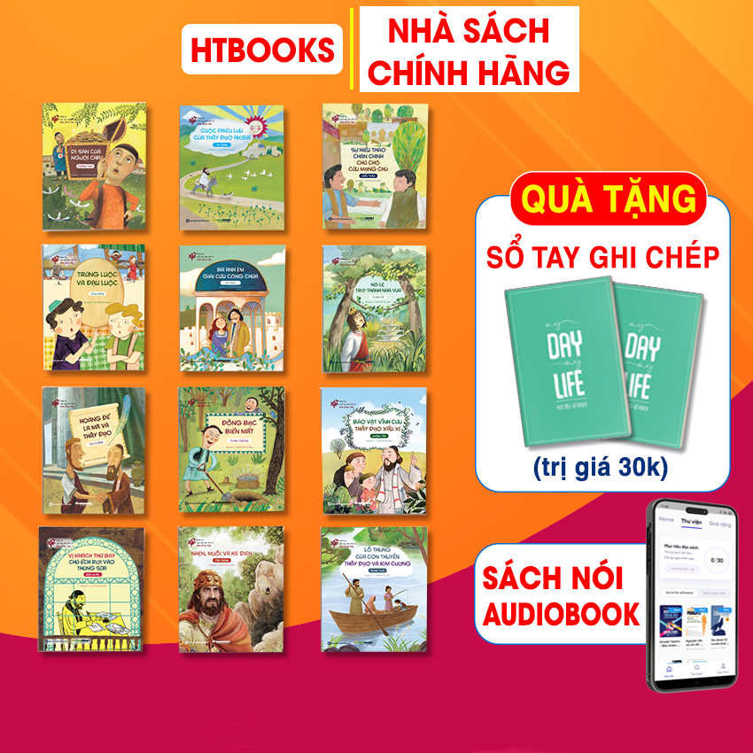 Bộ Sách Kinh Cổ Do Thái - Nhật Ký Nuôi Dạy Tâm Hồn Từ Kinh Cổ Do Thái: 12 Phẩm Chất Con Yêu Cần Có
