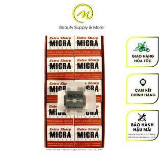 Lưỡi rời MICRA dùng cho dao cạo gót chân-Hàng chuẩn Loại1 không rỉ sét