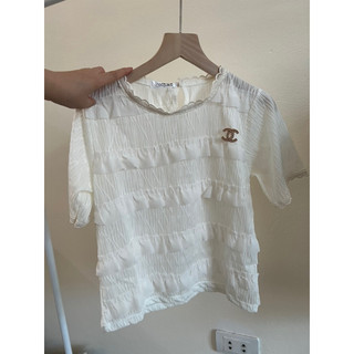 Áo Kiểu Ren Tầng  ( kèm tag cài)