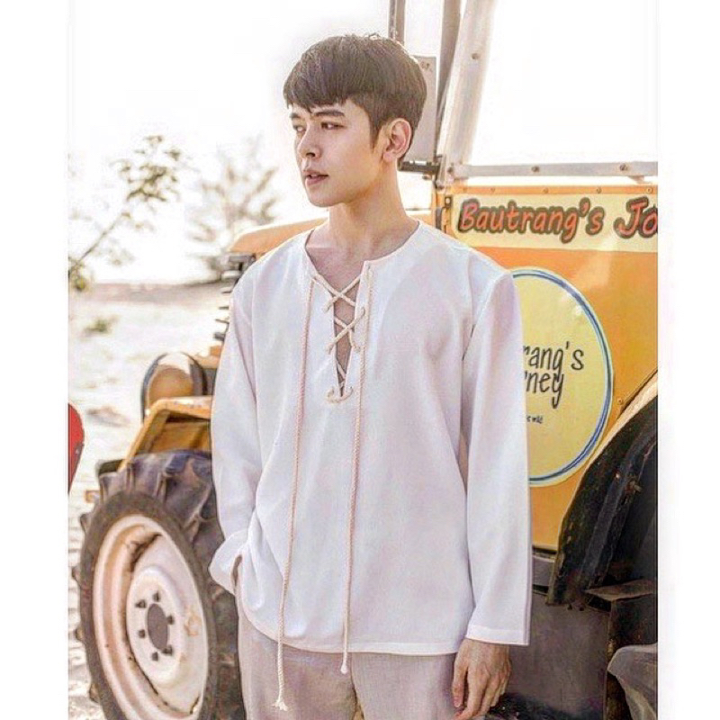 Áo Sơmi đan dây Unisex Nam/ Nữ