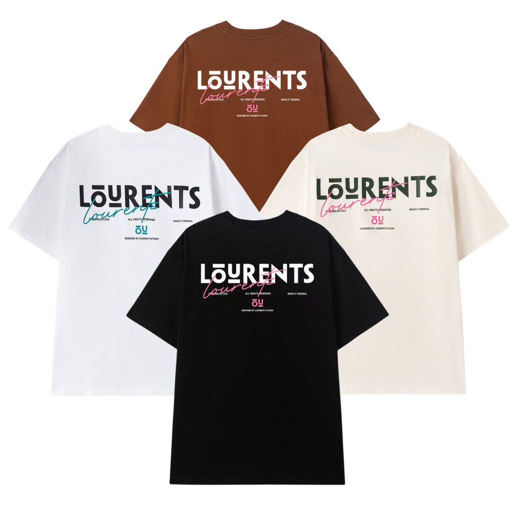 Áo Thun Local Brand Lourents Unisex Signature Tee - TEE1