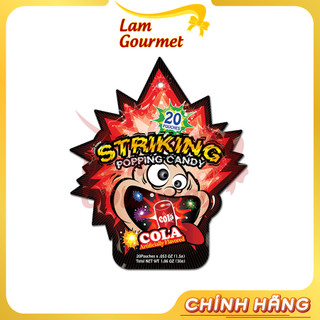 Kẹo Nổ Striking Popping Candy Vị Cola 30g - Lam Gourmet
