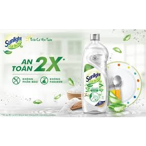 Nước rửa chén sunlight chai 375ml