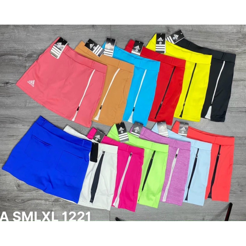 Váy thể thao nữ golf xinh, trong có quần bảo hộ, phom ôm,chất thun co giãn.
