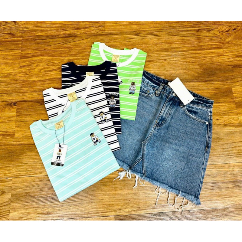 ❤️𝗔́𝗢 𝗧𝗛𝗨𝗡 SỌC NGANG VNXK ❤️