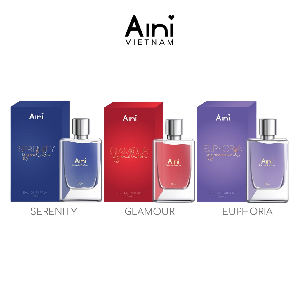 Bộ Sưu Tập Nước Hoa AINI - SERIES FOR HER 3 Mùi hương