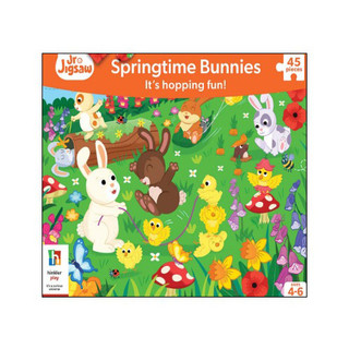 Junior Jigsaw: Springtime Bunnies
