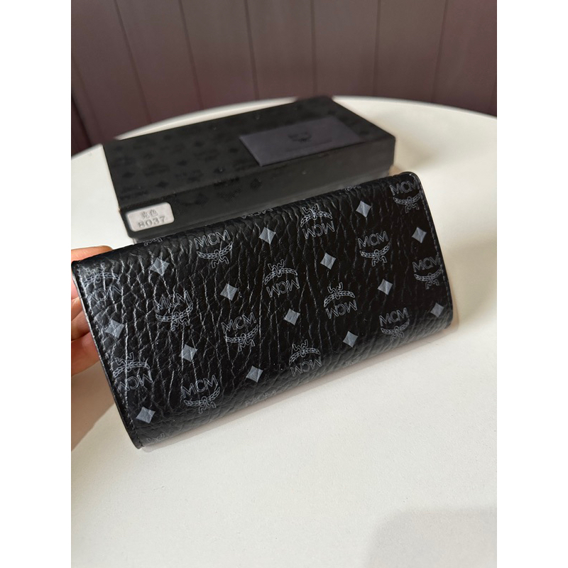 Ví câm tay nữ cao cấp mcm da thật