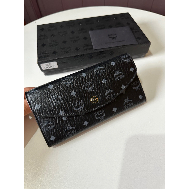 Ví câm tay nữ cao cấp mcm da thật