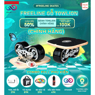 Ván freeline towlion gỗ bánh xịn