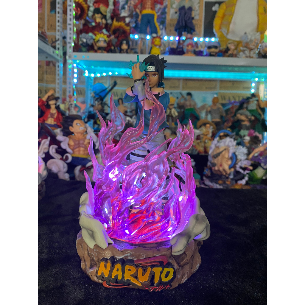 Mô Hình Naruto x sasuke thời thơ ấu có led có hiểu ứng Mô Hình Naruto giá rẻ
