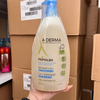 Sữa tắm gội toàn thân cho bé Aderma Primalba baby 750ml