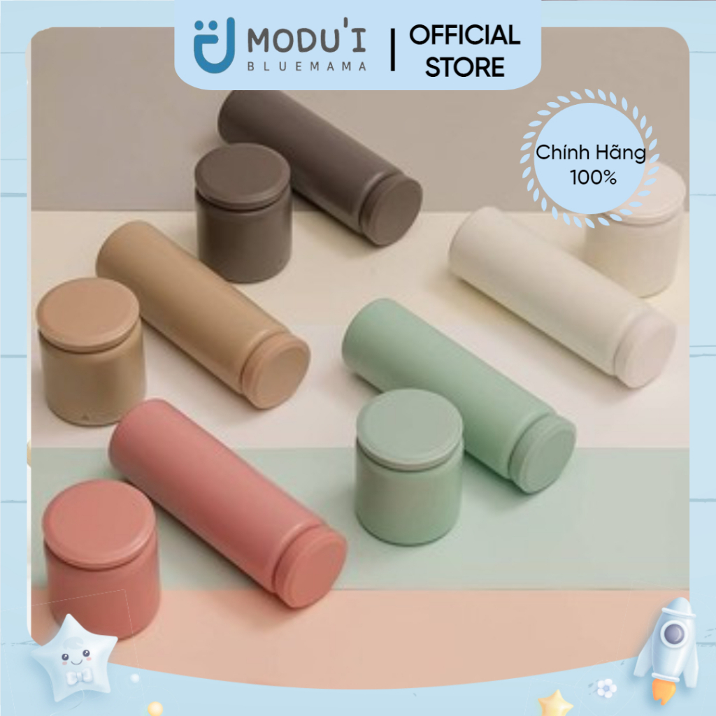 BÌNH Ủ CHÁO VÀ BÌNH GIỮ NHIỆT ĂN DẶM CHO BÉ CHÍNH HÃNG MODU'I HÀN QUỐC