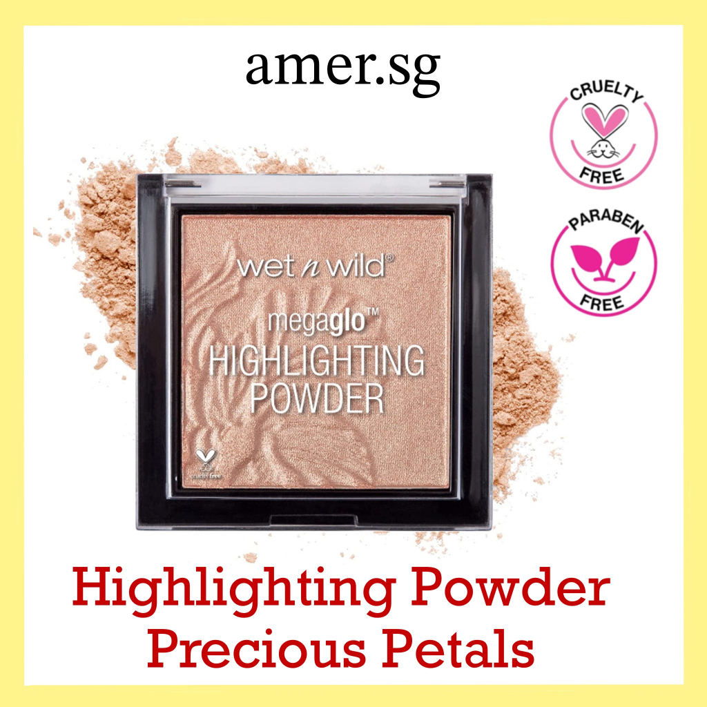 Phấn bắt sáng Wet n Wild MegaGlo Highlighting Powders Highlighter wnw - Precious Petals - 5.4g