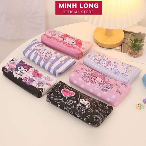 Túi Đựng Bút Chì Kiểu Dáng Đơn Giản Màu Kẹo Dễ Thương Cho Bé Sanrio mymelody Kuromi