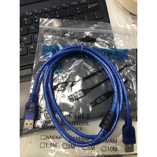 CÁP USB 2 ĐẦU ĐỰC ZIN DÀI 1,5M