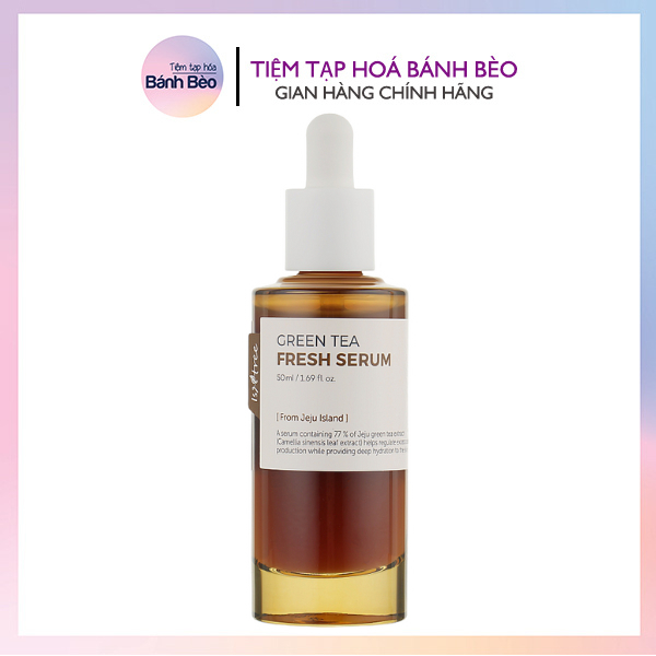 Tinh chất chiết xuất trà xanh ISNTREE Green Tea Fresh Serum 50ml