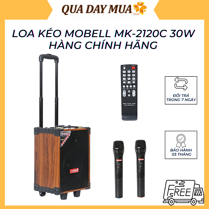 Loa kéo Mobell MK-2120C 30W - Hàng chính hãng - Bảo hành 12 tháng